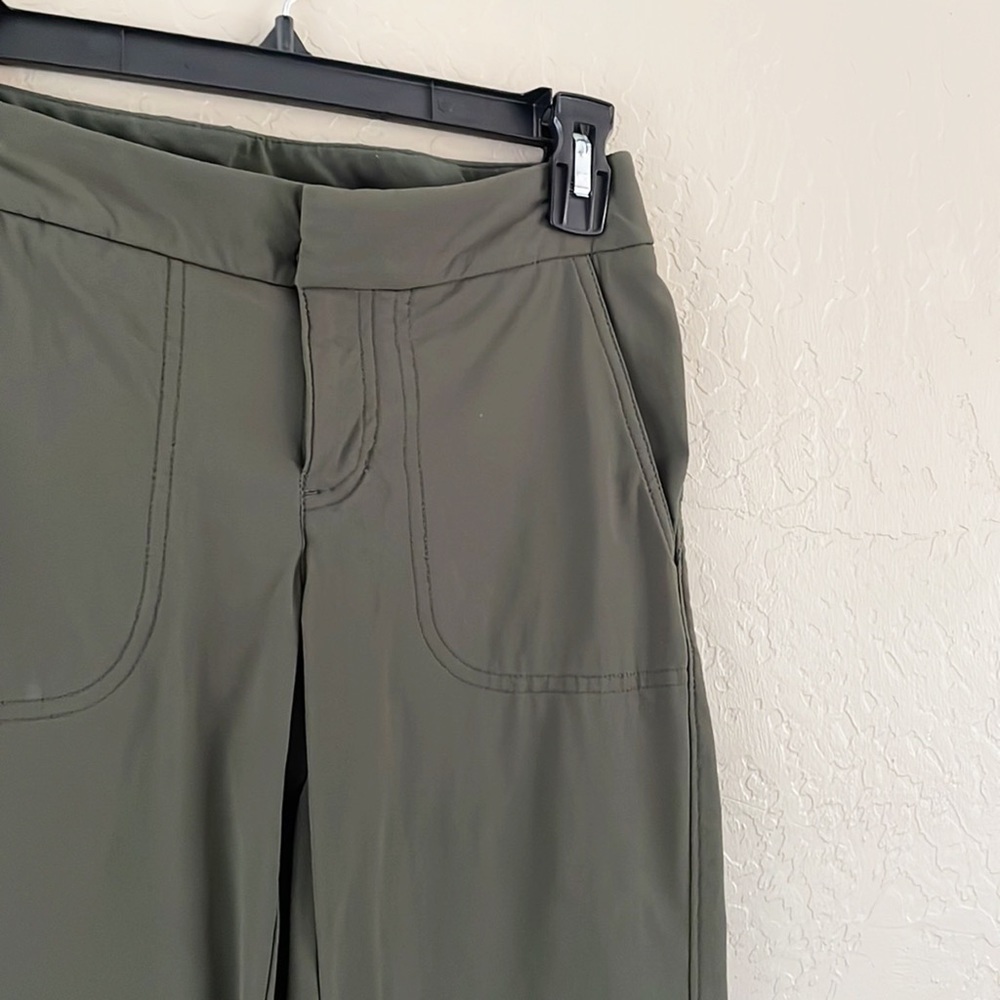 Athleta‎ Wander Trek Tech Softshell Green Pants - Picture 5 of 13